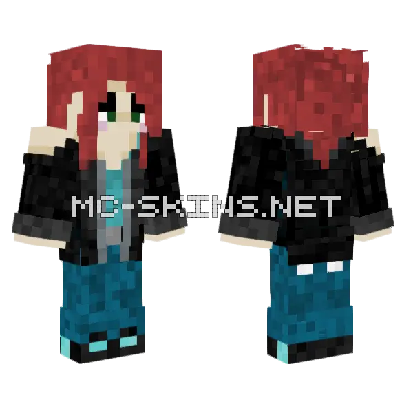 Red Haired Adventurer, front and back