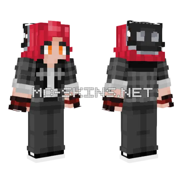 Kentrona Red Hair, front and back
