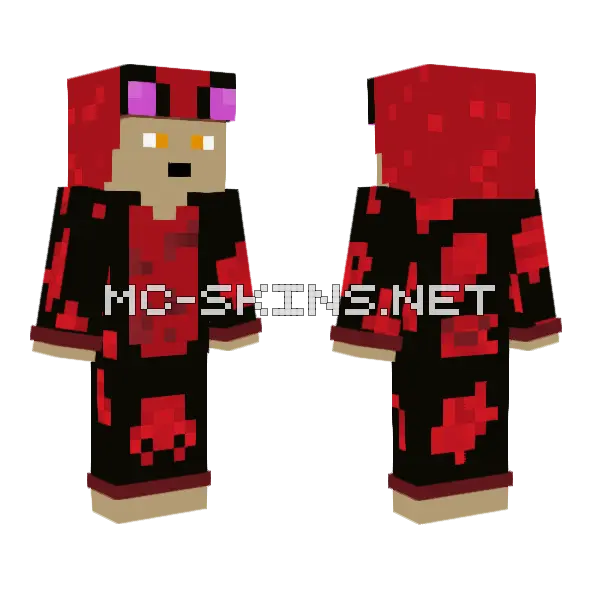 Red Panda Onesie, front and back