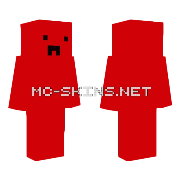 Red Robot, front and back