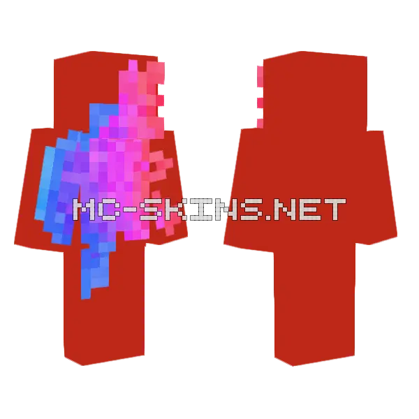 Red Robot, front and back