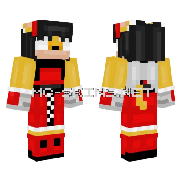 Red Robot Commander, front and back