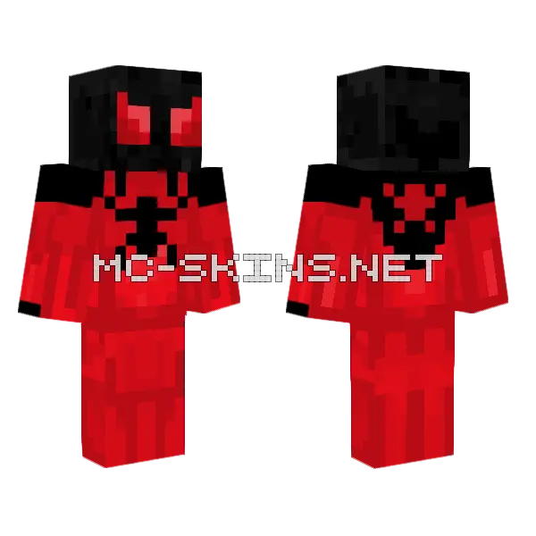 Red Spider Warrior, front and back