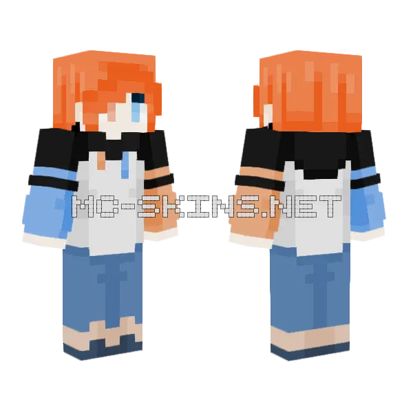 Reddit Skin Minecraft skin, front and back