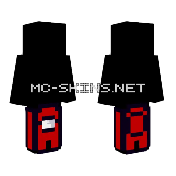Redy Minecraft skin, front and back
