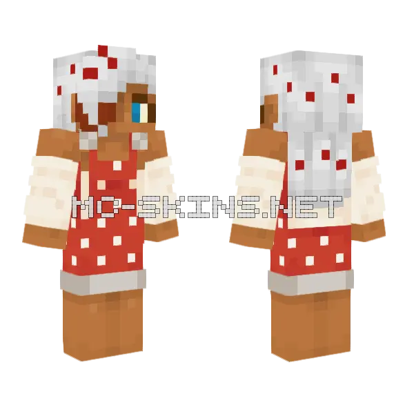 Reesespeices Cookie Minecraft skin, front and back