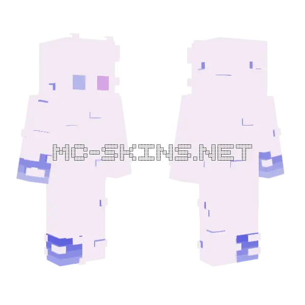 Reflecting Skin Minecraft skin, front and back