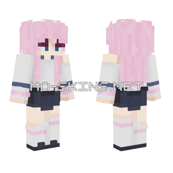 Regular School Girl, front and back
