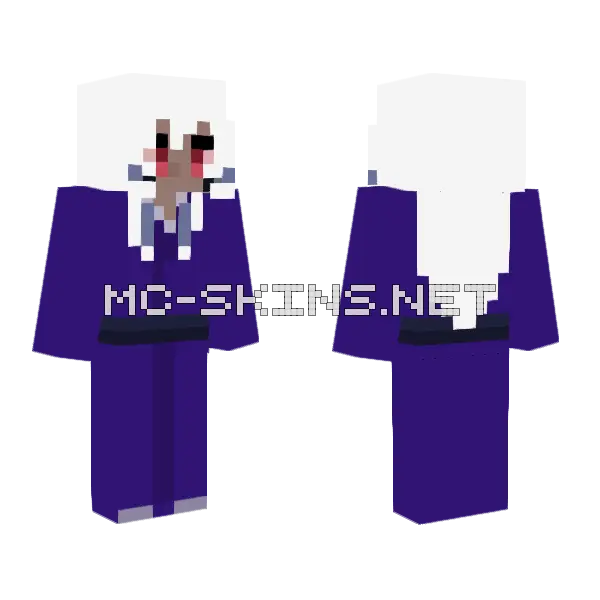 Rekudo Minecraft skin, front and back