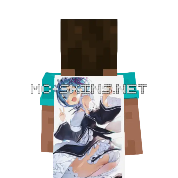Rem Maid cape, outside and lining