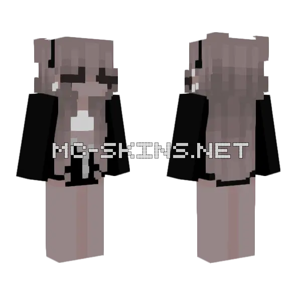 Remake Minecraft skin, front and back