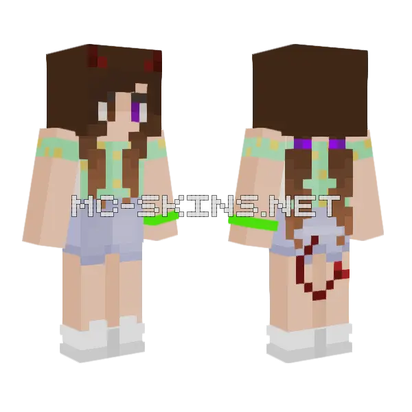 Remake 3 1 Minecraft skin, front and back