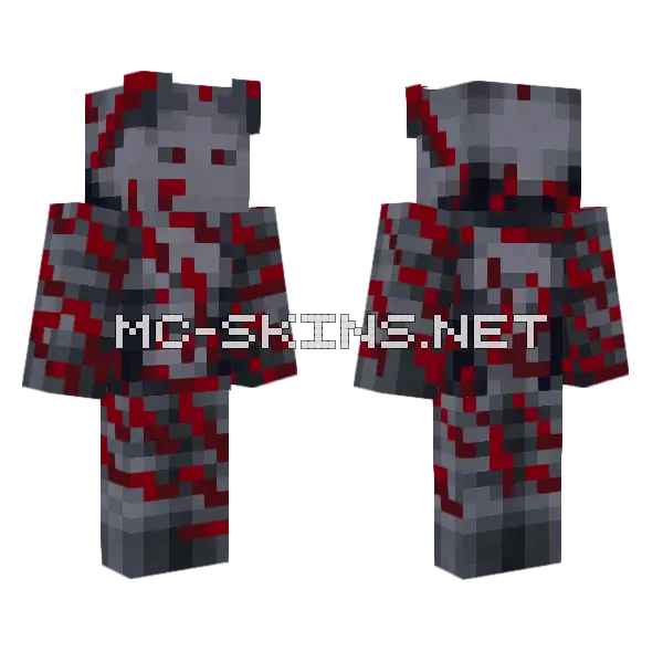 Remake Ardoni Old Age Minecraft skin, front and back