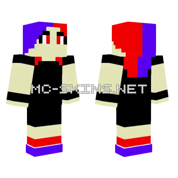 Remastered Switcher Skin Minecraft skin, front and back