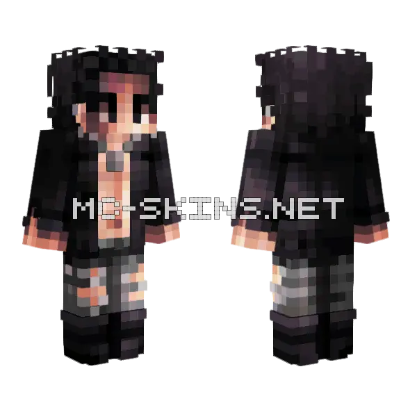 Ren Honjo Minecraft skin, front and back