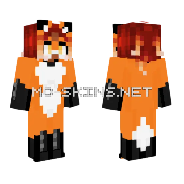 Rena Rouge Miraculous Ladybug Minecraft skin, front and back