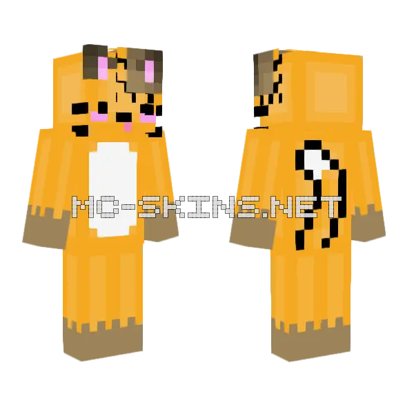 Renard Trooop Mimi Minecraft skin, front and back