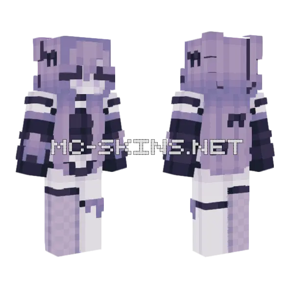 Renee Minecraft skin, front and back