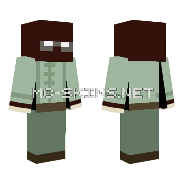 Renjana Minecraft skin, front and back