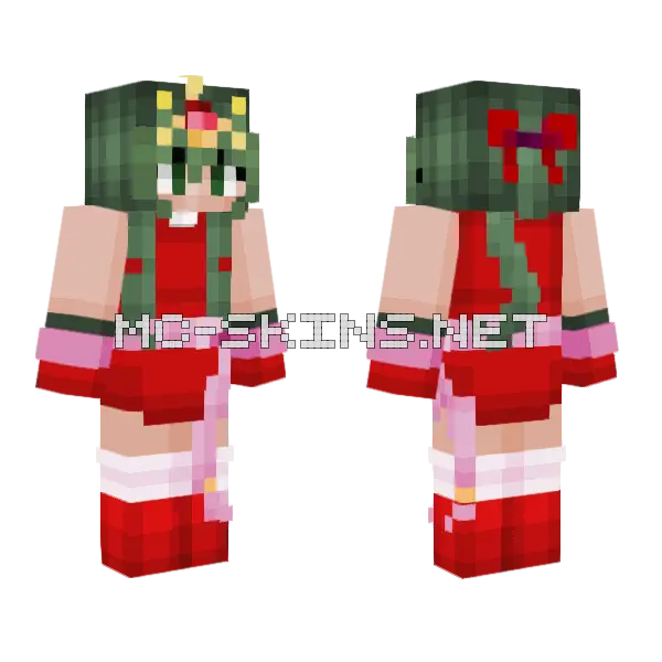 Request 0 O Minecraft skin, front and back