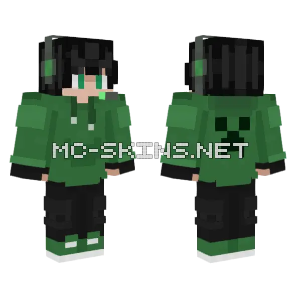 Request From Kuumaliima Minecraft skin, front and back