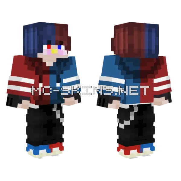 Request From Zetritozone095 Minecraft skin, front and back