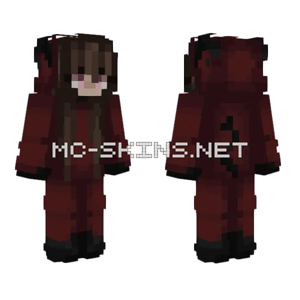 Request Other Gender Minecraft skin, front and back