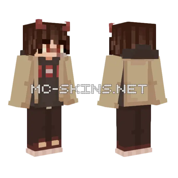 Request U Lucifer3102 Minecraft skin, front and back