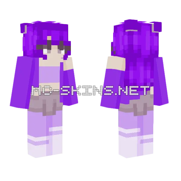 Requested From Splatoonqueen Minecraft skin, front and back
