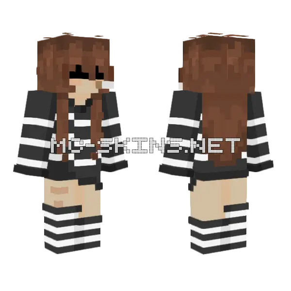Rerecolor Minecraft skin, front and back