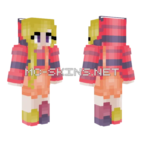 Reshade Contest Entry Minecraft skin, front and back