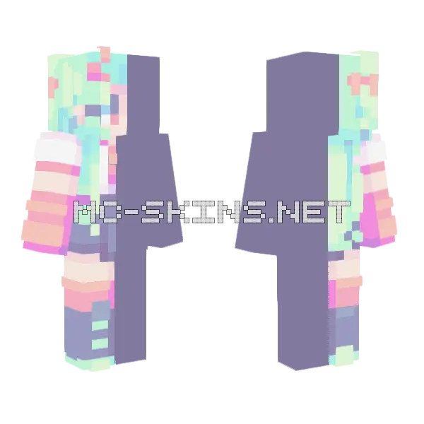 Reshade Reminder May 30 Minecraft skin, front and back