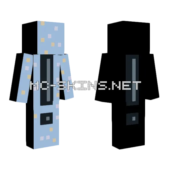 Reshde Skin Tornment Minecraft skin, front and back