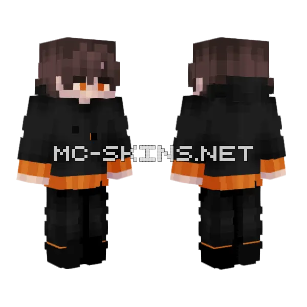 Resin Skin Minecraft skin, front and back