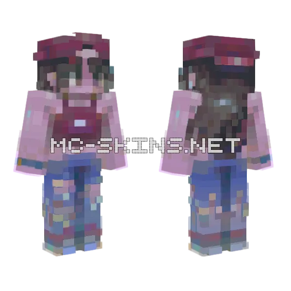 Restless RCE Hoodie Minecraft skin, front and back
