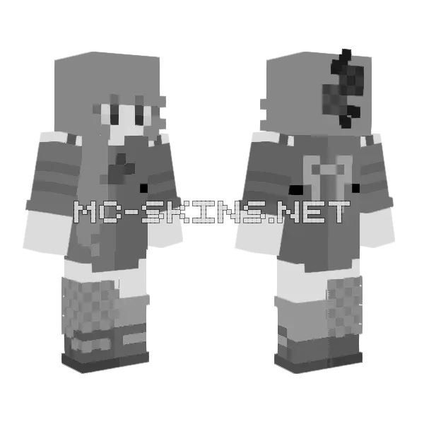 Results Minecraft skin, front and back