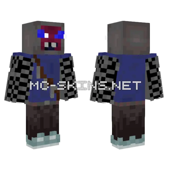 Retropug S Skin Minecraft skin, front and back