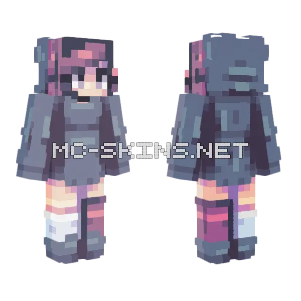 Reverie The Obligatory Minecraft skin, front and back