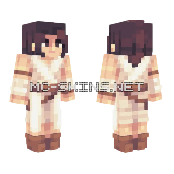 Rey Minecraft skin, front and back