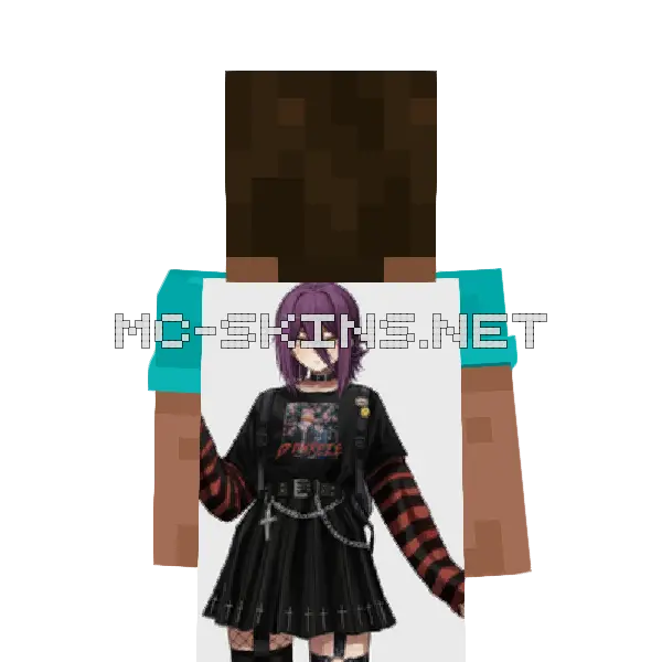 Reze School Uniform cape, outside and lining