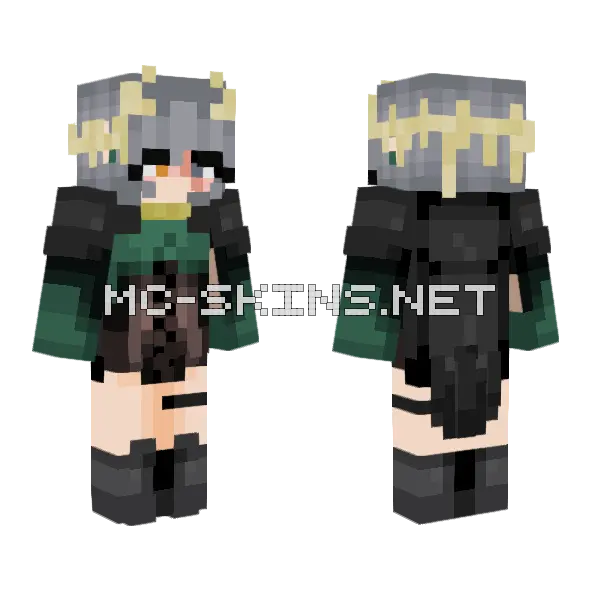 Rffg Minecraft skin, front and back