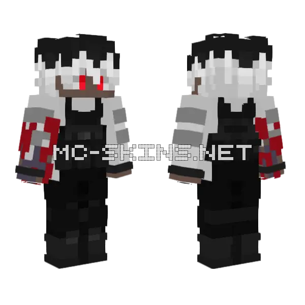 Rgrgrddgd Minecraft skin, front and back