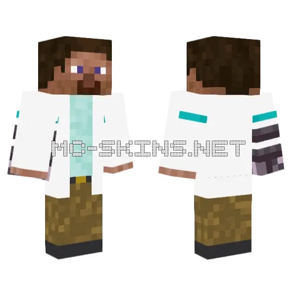 Rick Stevechez Reupload Minecraft skin, front and back
