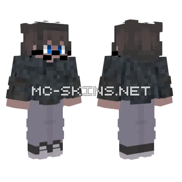 Rift Irl Minecraft skin, front and back