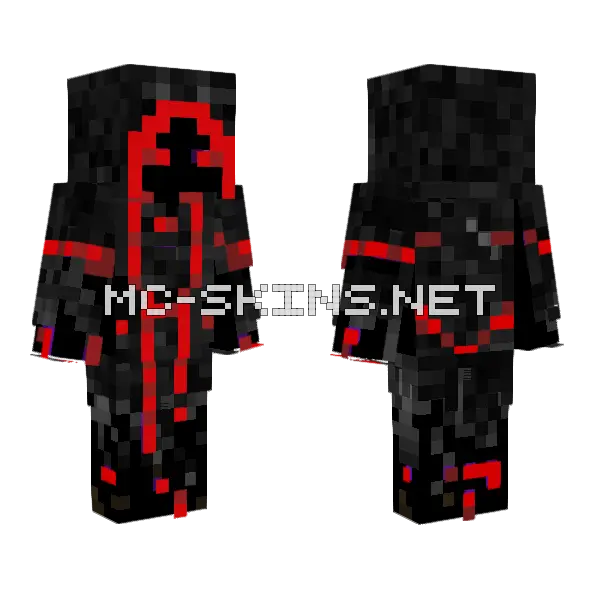 Rigzy Minecraft skin, front and back