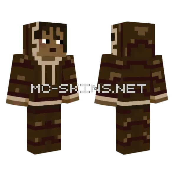 Riley Minecraft skin, front and back