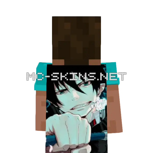 Rin Okumura cape, outside and lining