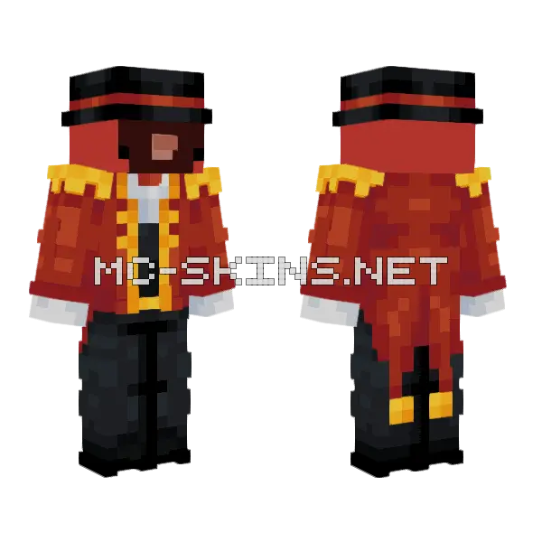 Ring Master Cardinroo Harpy Minecraft skin, front and back