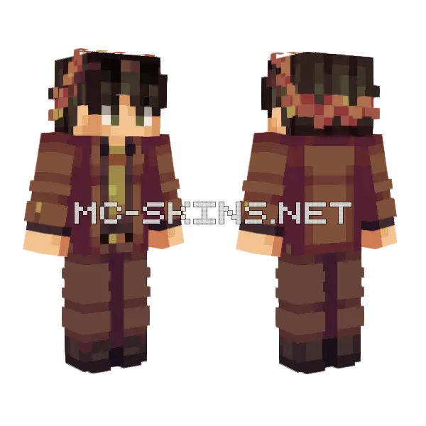 Ringing It In Je Minecraft skin, front and back