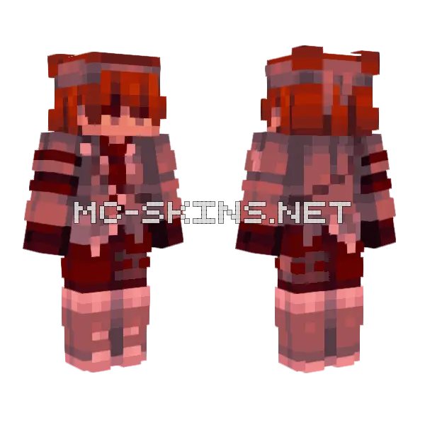 Riot Skin Minecraft skin, front and back